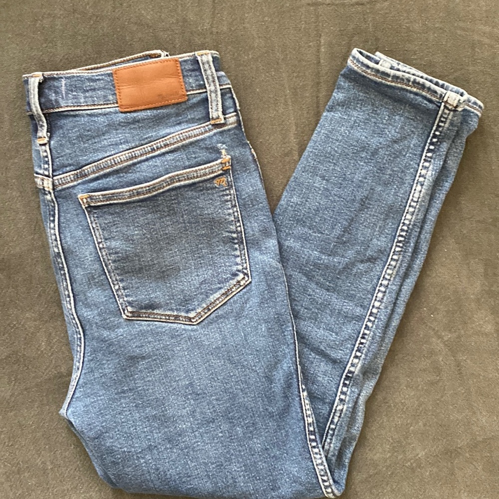 Madewell Petite 10" High-Rise Skinny Jeans